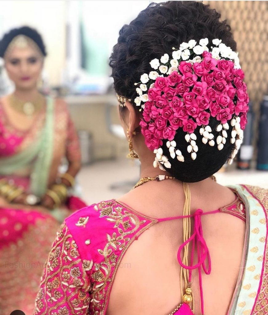 Indian Wedding Bun Hairstyle Pictures For To Be Brides HeSheAndBaby