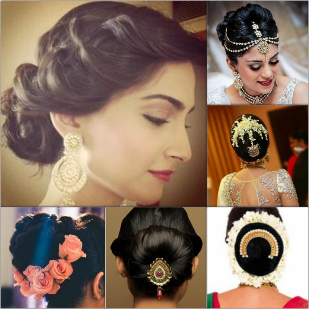 6 LATEST HAIRSTYLES || 6 BRIDAL HAIRSTYLES || PARTY HAIRSTYLES || INDIAN  HAIRSTYLES || FRONT HAIRDO - YouTube