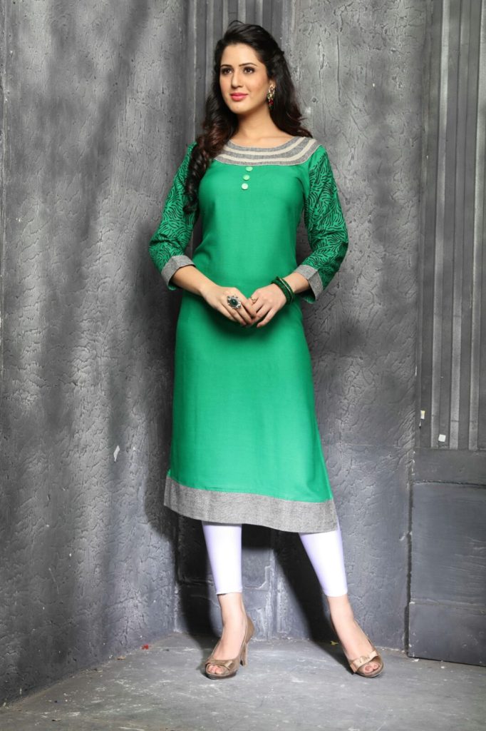 Lakshita Mint Grey Khadi Mughal Print Kurtis 6736 S in Delhi at best  price by Kavita Women Wear Pvt Ltd  Justdial