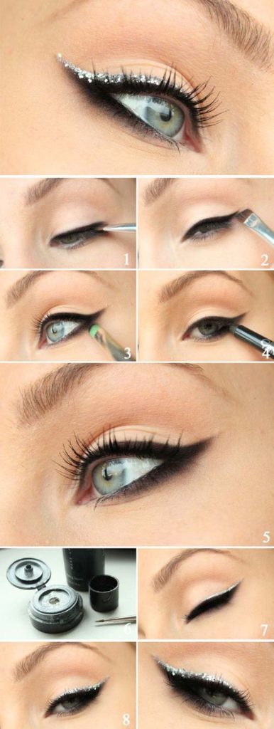 Top Party Eye Makeup Step By For