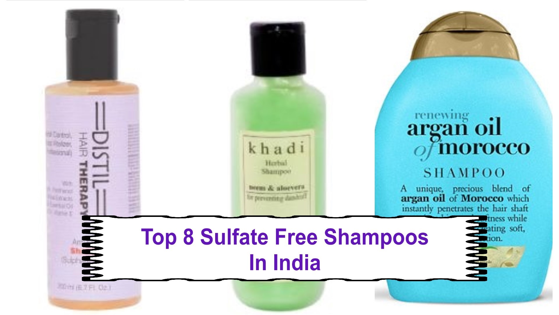 Top 8 Sulfate Free Shampoos In India Fabb Pick