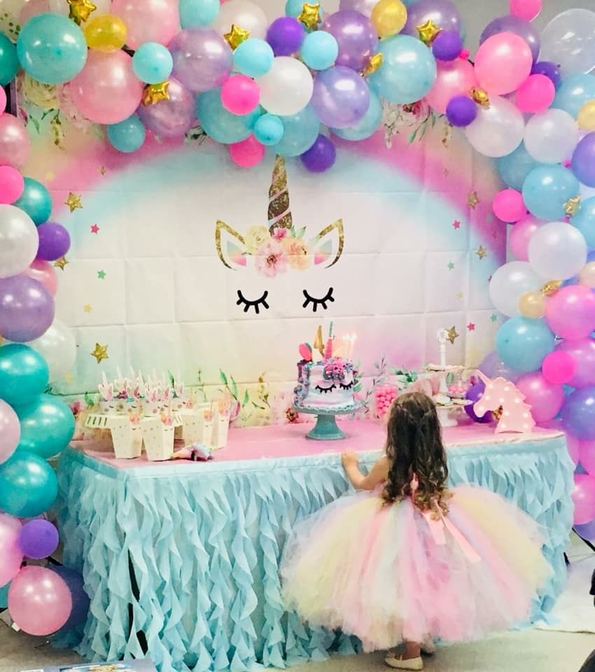 Unicorn Birthday Party Decor Idea